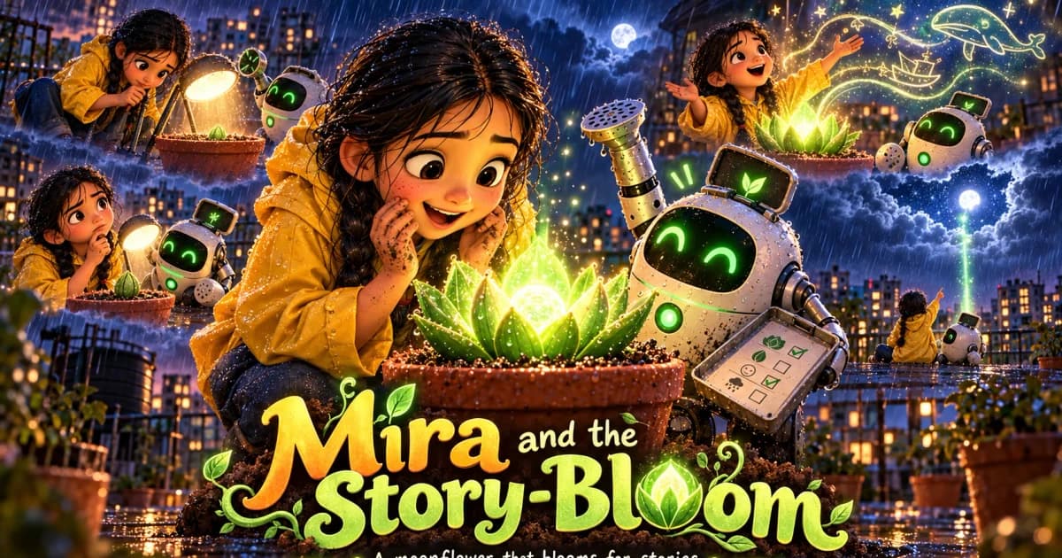 Mira and the Story-Bloom
